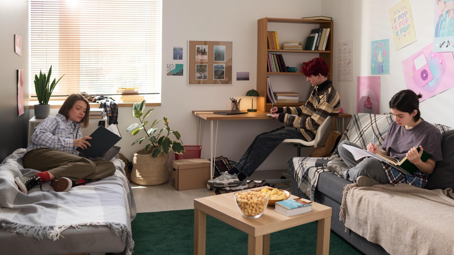 Habitación de la Residencia Universitaria 2335